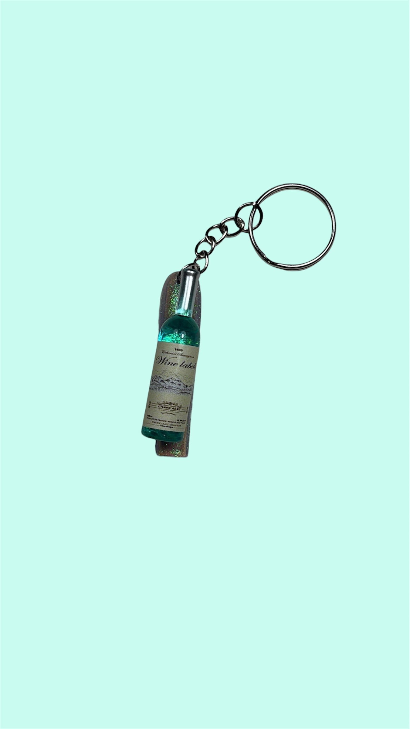 Porte clés Glam Wine