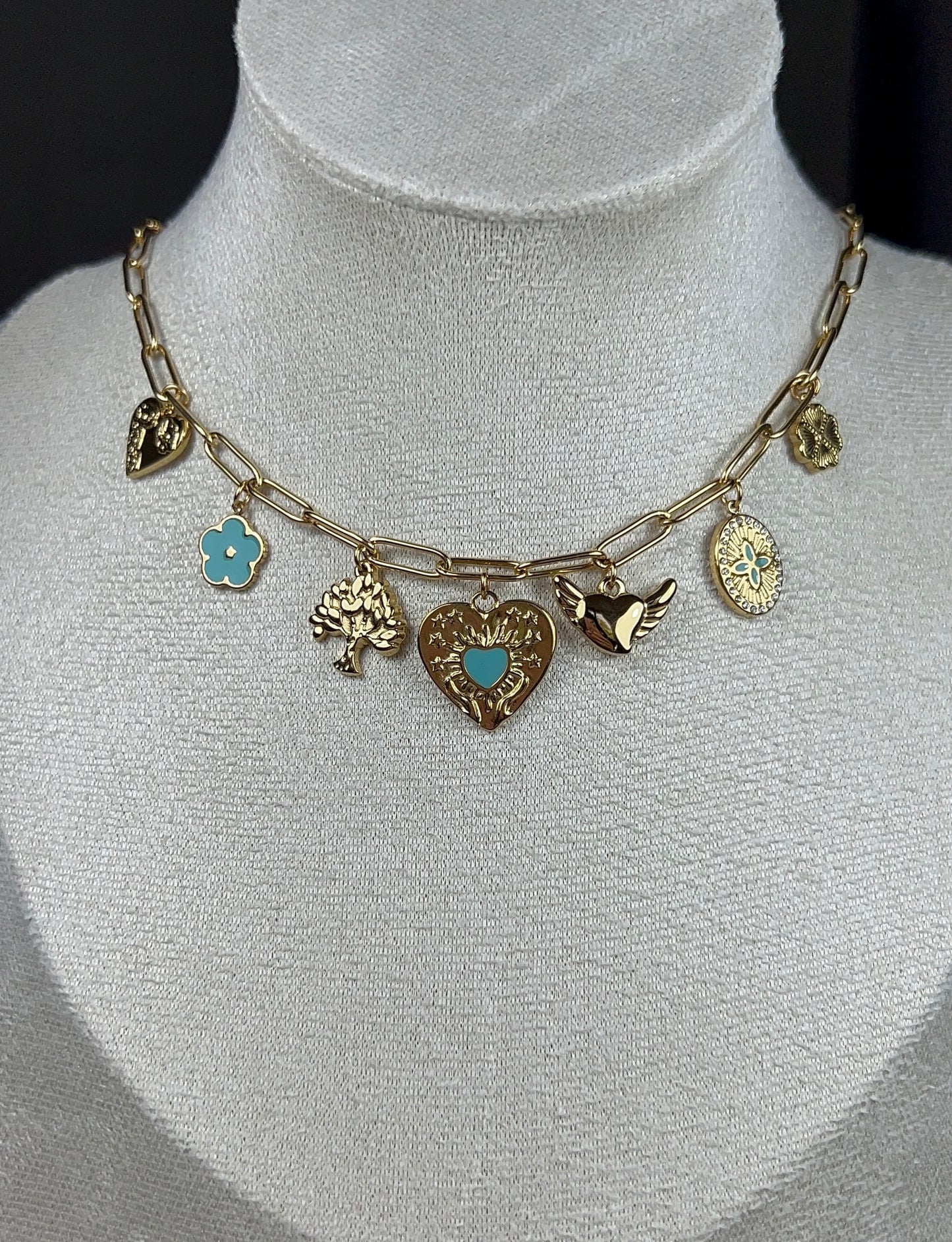 Collier Ornella - Collier arbre de vie en acier inoxydable femme
