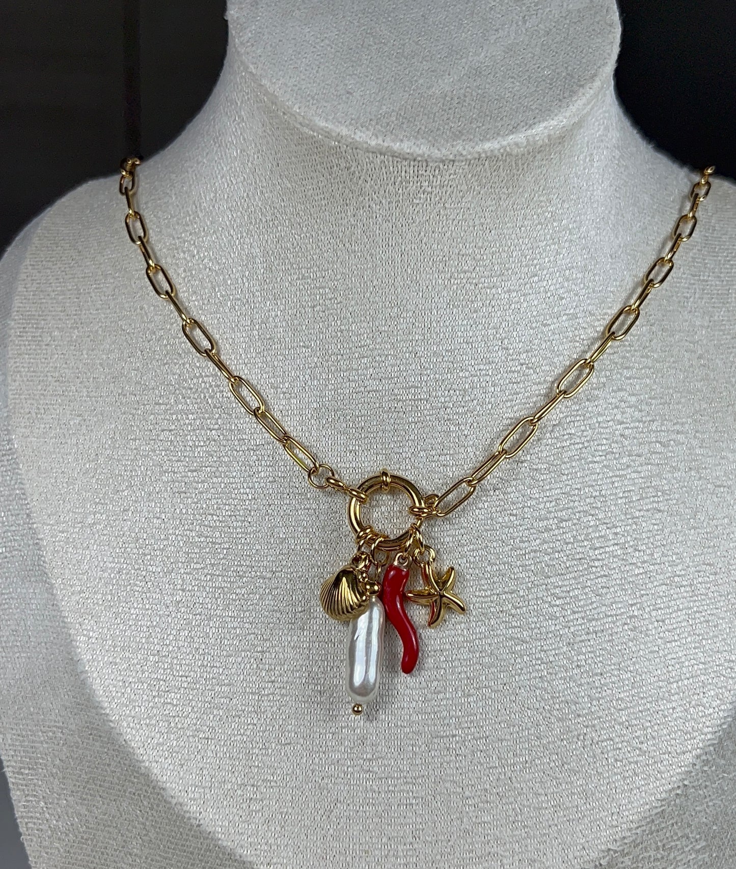 Collier Claire - Collier piment en acier inoxydable femme