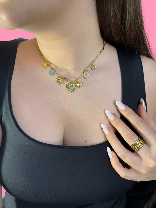 Collier Ornella - Collier arbre de vie en acier inoxydable femme