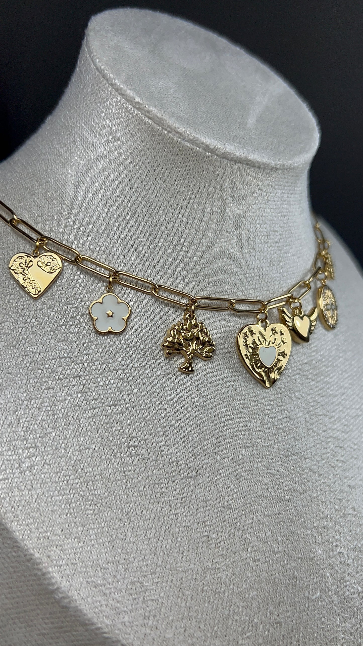 Collier Ornella - Collier arbre de vie en acier inoxydable femme
