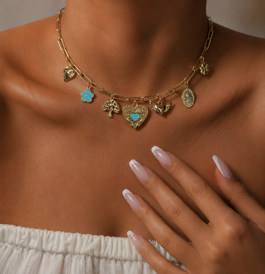 Collier Ornella - Collier arbre de vie en acier inoxydable femme