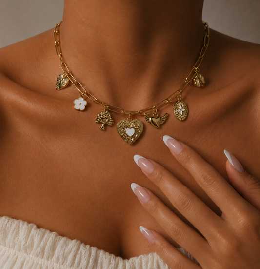 Collier Ornella - Collier arbre de vie en acier inoxydable femme