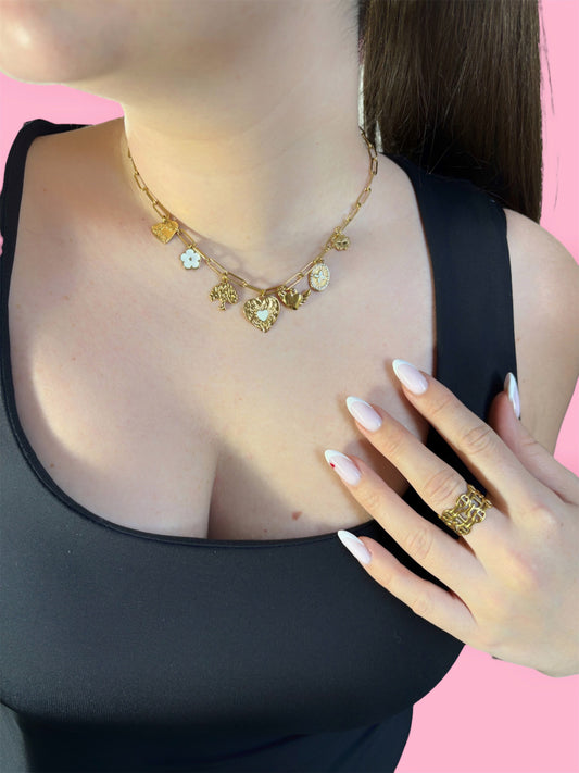 Collier Ornella - Collier arbre de vie en acier inoxydable femme