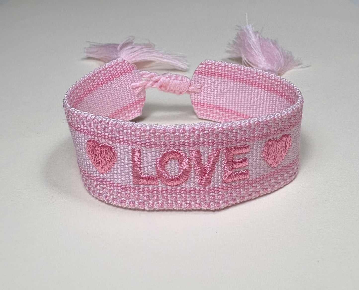 Bracelet tissu love