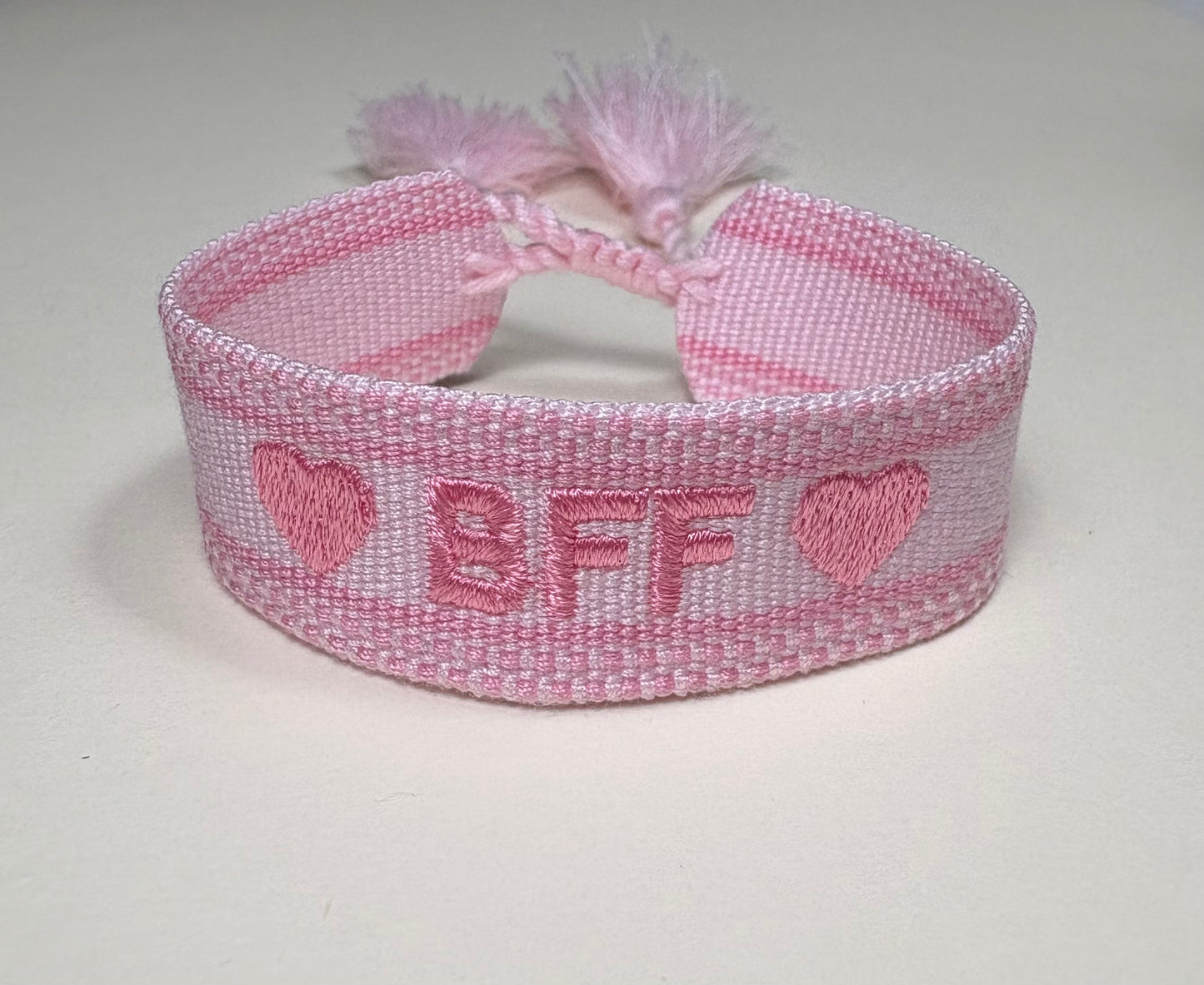 Bracelets tissu meilleures amies