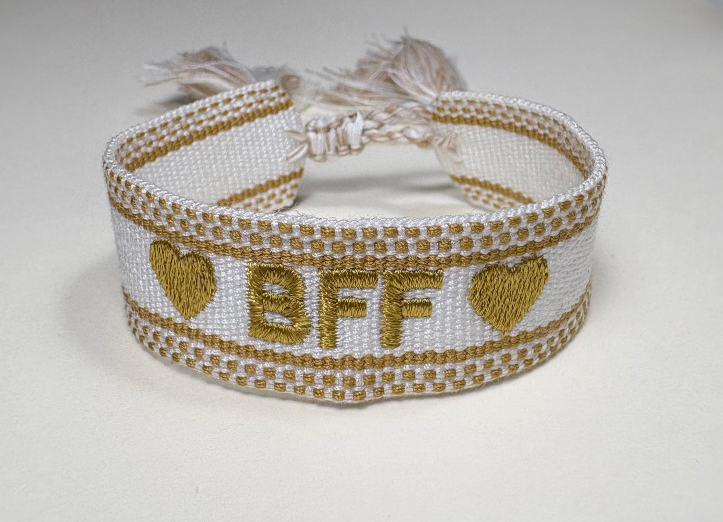 Bracelets tissu meilleurs amies